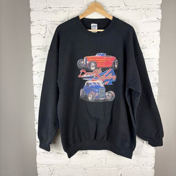 Vintage Double Dealings Hot Rod Sweatshirt - Picture 2 of 5